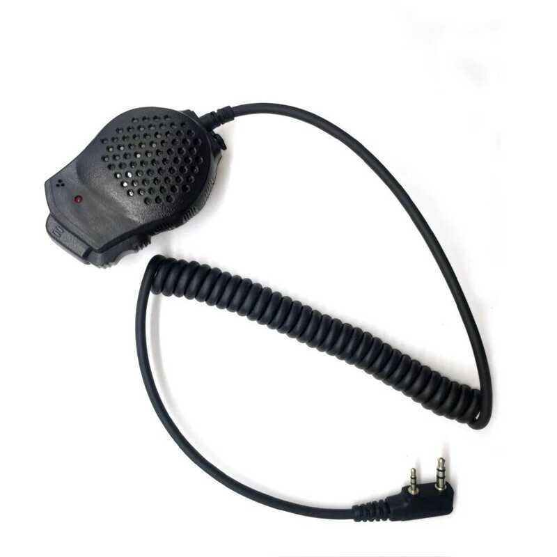 ۞ Original LEIXEN ไมโครโฟน Fit สำหรับ Uv-25D แบบพกพา Walkie Talkie 20W วิทยุสมัครเล่น