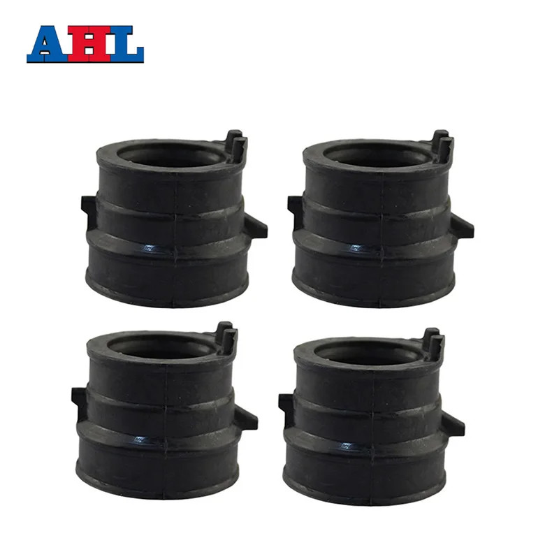 4Pcs Motorcycle Carburetor Pad Plastic Intake Outlet Manifold Interface For HONDA CBR250 CB400 MC14