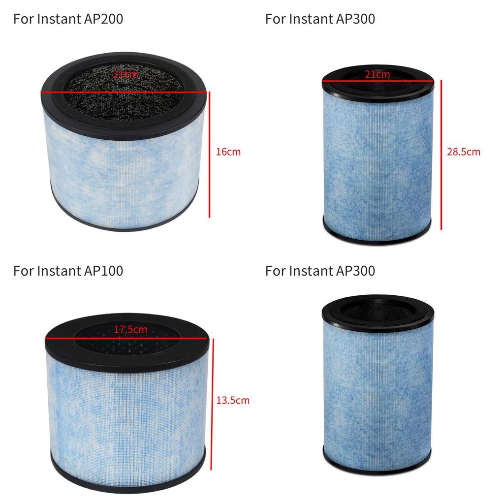 สําหรับไส้กรองอุปกรณ์เสริมเครื่องฟอกอากาศ Ap100 Ap200 Ap300 ทันทีสําหรับใช้ในสํานักงาน
