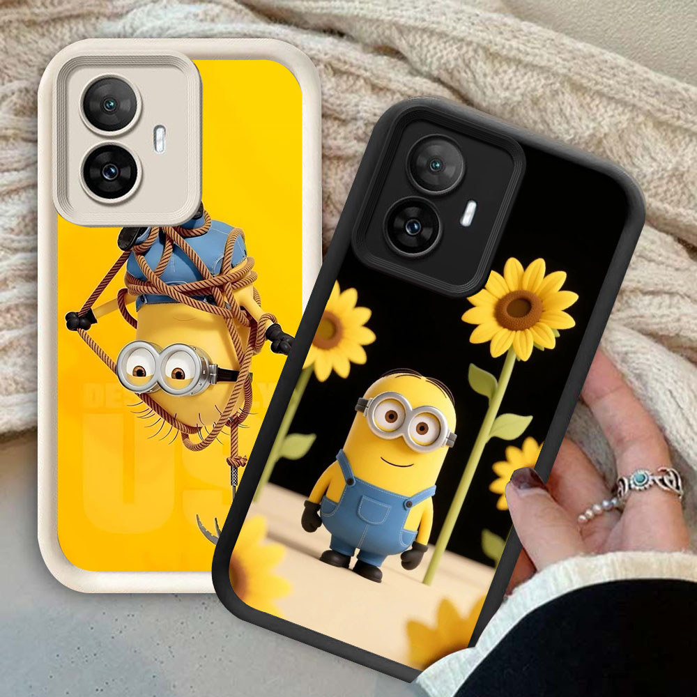 YS-73 Minions ปลอกกันกระแทกสําหรับ OPPO F25 Reno 10 11 11F Realme C55 Narzo N55 C67 12 Lite Pro