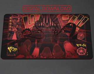 One Piece TCG - Imu Manga - Five Elders!! - การออกแบบแมทสีดํ…