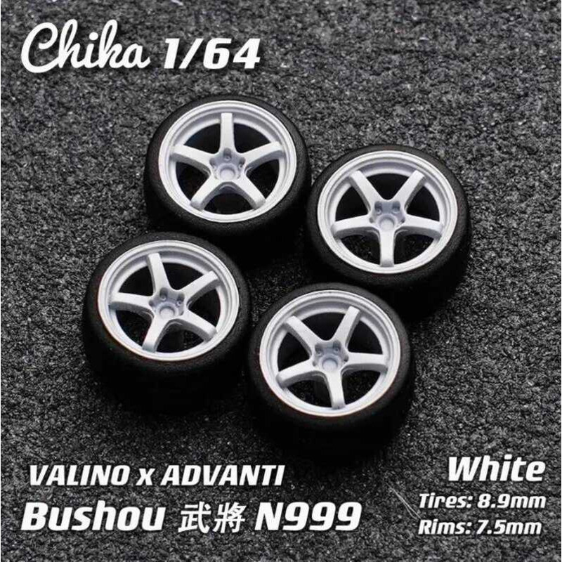 ▥ ดัดแปลงล้อ Hub1/64 Chika Futura/V/Evo/N999 8.9/9.7/10.5 มม. ล้อเบรคและยางเหมาะสําหรับ 1:64 St