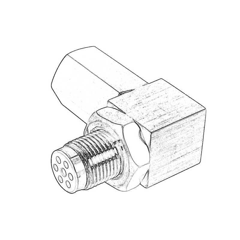 M18 * 1.5 เซ็นเซอร์อะแดปเตอร์ข้อต่อ 90 องศาเซ็นเซอร์รูปตัว L P0420 P0430
