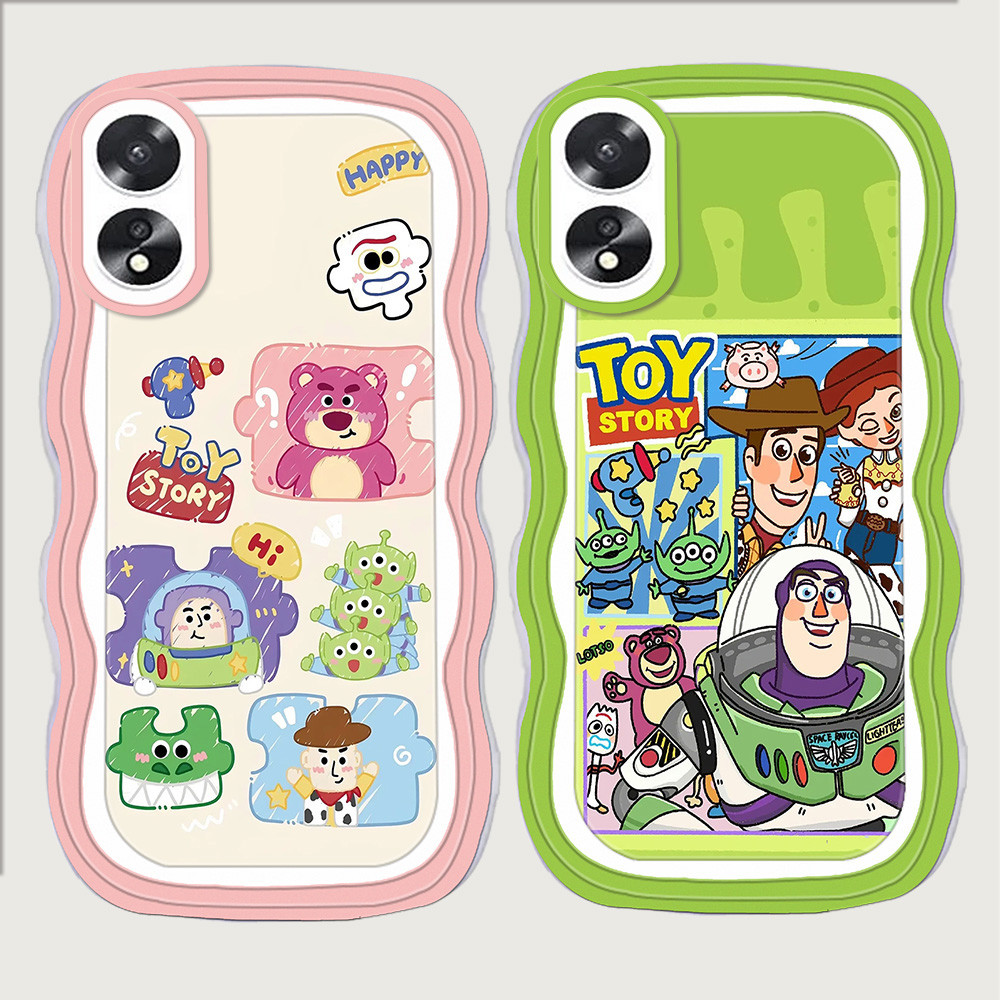 CA54 Toy Story Casing สําหรับ OPPO A78 A60 A38 A98 A17 Reno 8T 5G TPU เคสโทรศัพท์