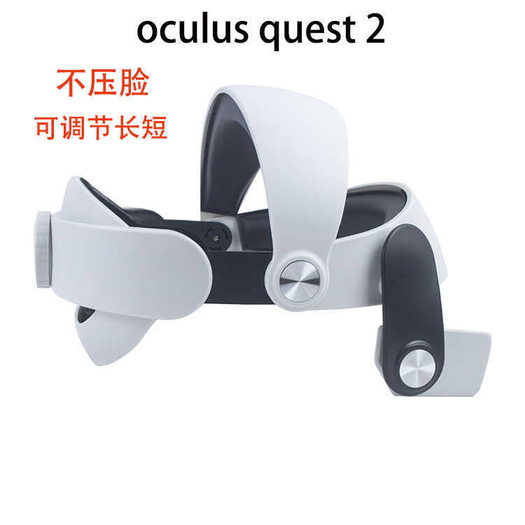 สไตล์ใหม่ oculus quest2/quest3/3s Elite Headwear เปลี่ยนความยาวปรับได้โดยไม่ต้องชาร์จ
