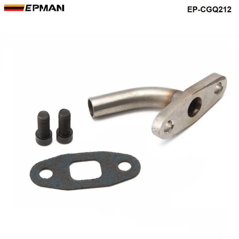 Turbo Oil Drain Return Flange 1/2" 30 Deg For BMW E36 T3 T4 T04E T04B T76 EP-CGQ212