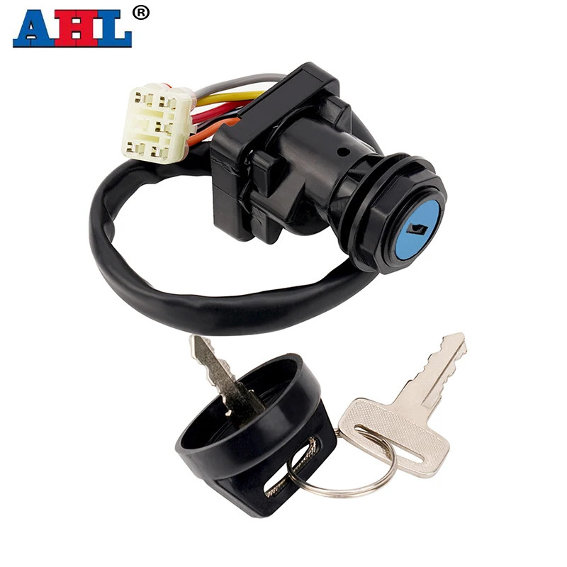 Motorcycle Electric Door Lock Ignition Key Switch For Suzuki King Quad 750 LTA750 Eiger 400 500 LTF