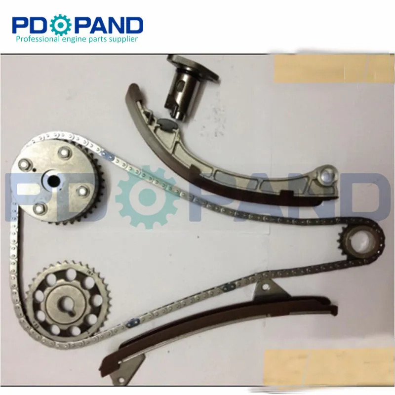 1ZZ 1ZZFE 1ZZ-FE  Engine Timing Chain  Kit for Toyota COROLLA Matrix Celica MR2 Spyder 1.8 ZZE122 w