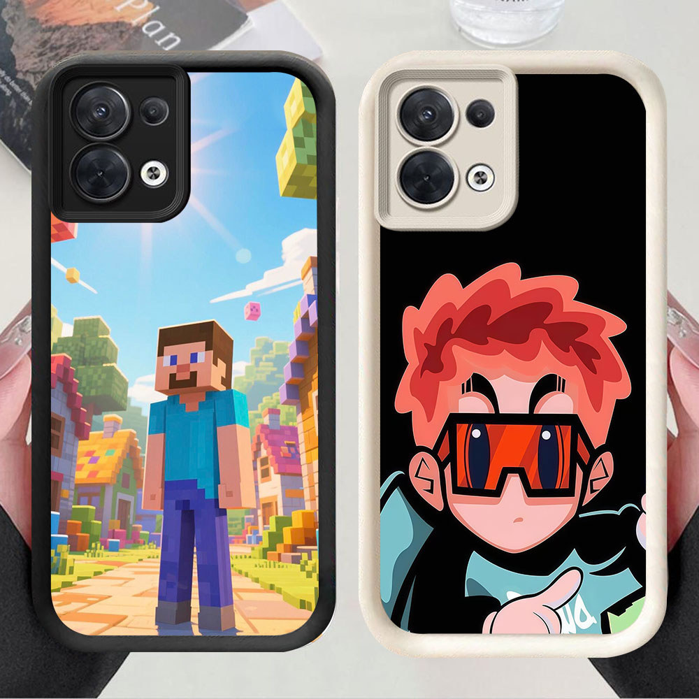 TS-43 กล่องเด็กปลอกกันกระแทกสําหรับ OPPO F21 F21S Reno 7 7Z 8 8Z Realme C71 C73 14X Lite Pro