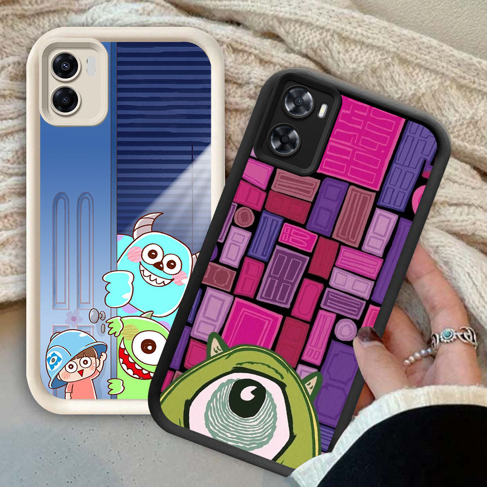 YS-75 Monsters UniversityปลอกกันกระแทกสําหรับOPPO A57 A36 A57e A57s A96 A77s A77 A76 Realme 9i C33