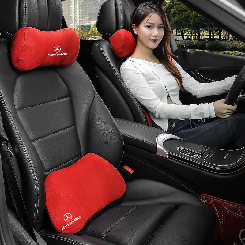 Benz Headrest Lumbar Support E-Class E3L C-Class C260L GLC GLB A-Class รถที่นั่งเอวเบาะคอสนับสนุนหมอ