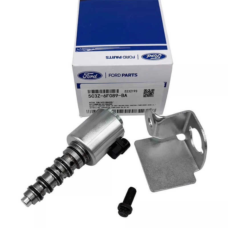 วาล์วควบคุมน้ํามัน Camshaft Solenoid วาล์ว VVT 5C3Z-6F089-BA เหมาะสําหรับ Ford 3C3Z6F089AA
