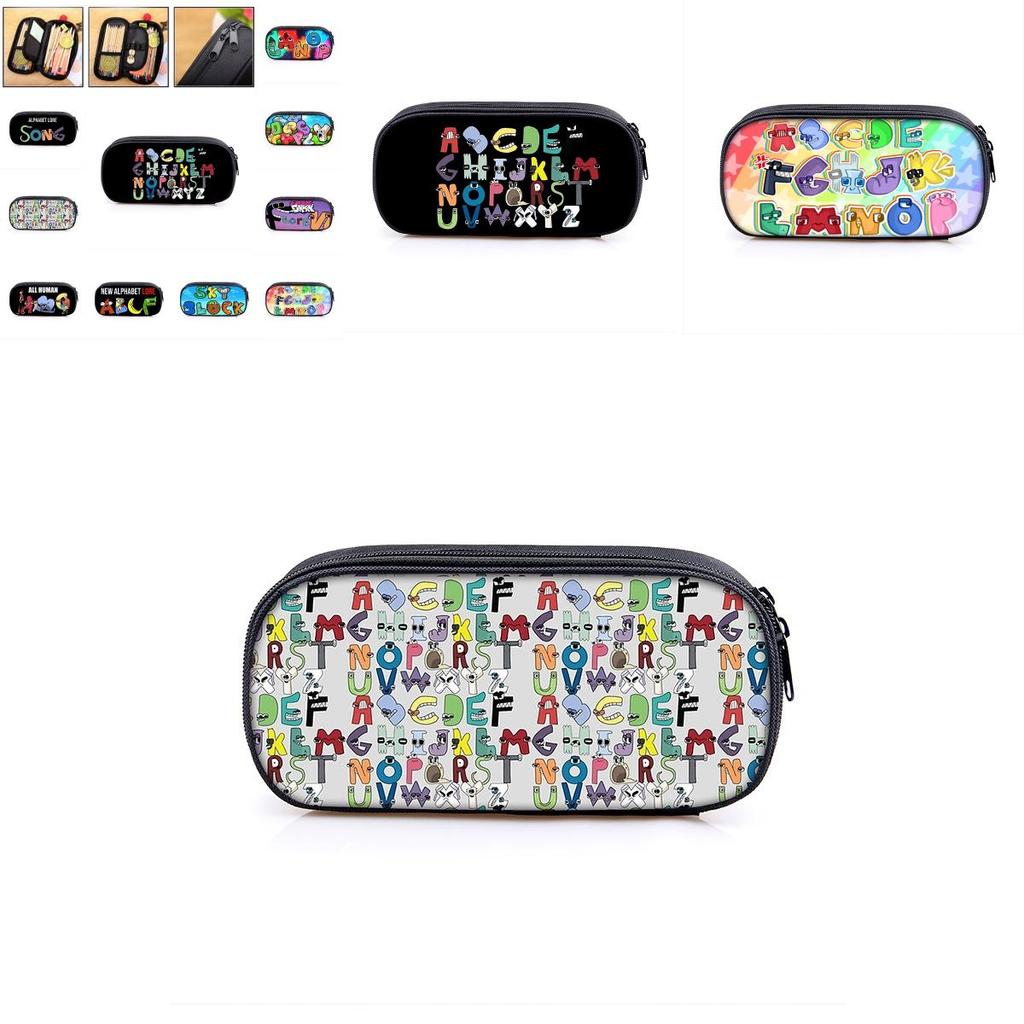 Case Pencil With Alphabet Lore Large Capacity Pouch Bag Kids For