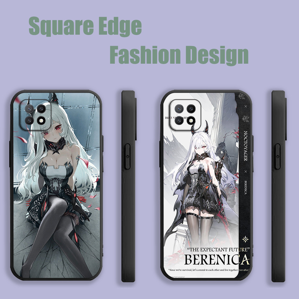 เคสสําหรับ iPhone 15 16e 16 17 AIR Pro Max Plus berenica จาก duet Night abyss BOM15 เคสโทรศัพท์ขอบสี