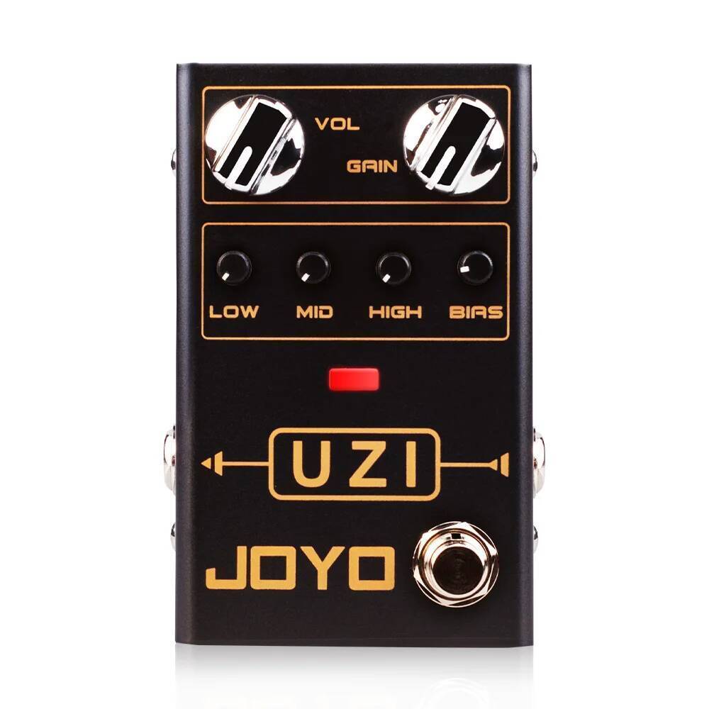 JOYO R-03 UZI Heavy Metal Distortion Pedal High Gain กีตาร์ไฟฟ้าเหยียบระหว่างอังกฤษและอเมริกัน Disto