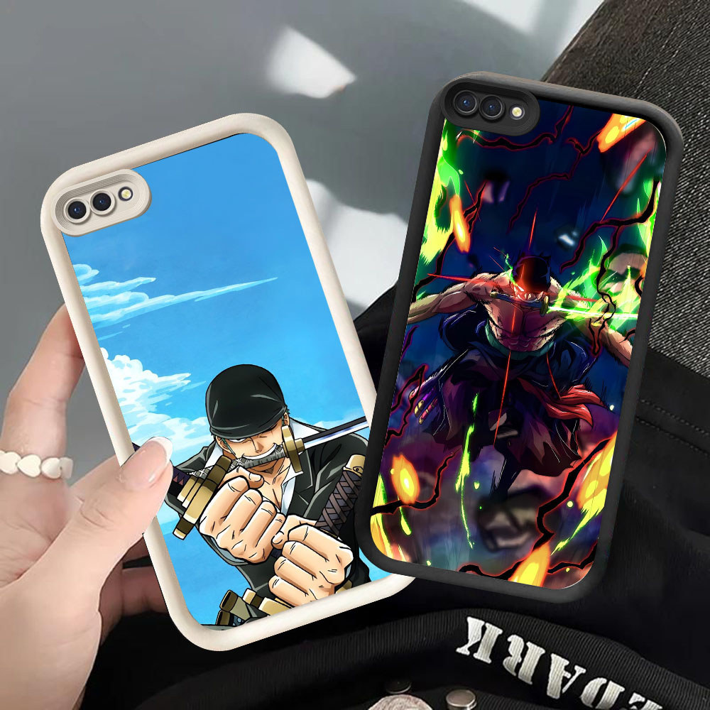 YS-80 One Piece Zoro ปลอกกันกระแทกสําหรับ OPPO A5 A5X A3S A1K A12E Realme 14 14T C2 C2s