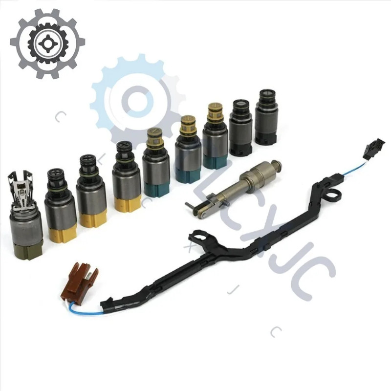 ZF6HP19 ZF6HP26 ZF6HP32 9 Solenoids Transmission Solenoid Kit And Harness OEM 1068298043 Suit For B