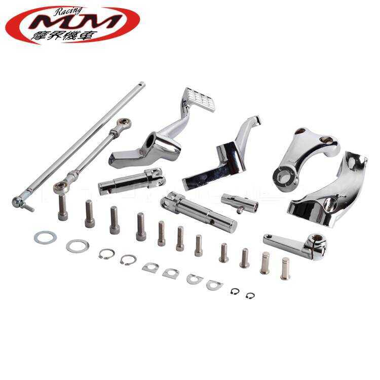 ชิ้นส่วนดัดแปลงรถจักรยานยนต์เหมาะสําหรับ Harley Sportsrs XL883N 883L 1200T 1200CX ชุดเหยียบหน้า