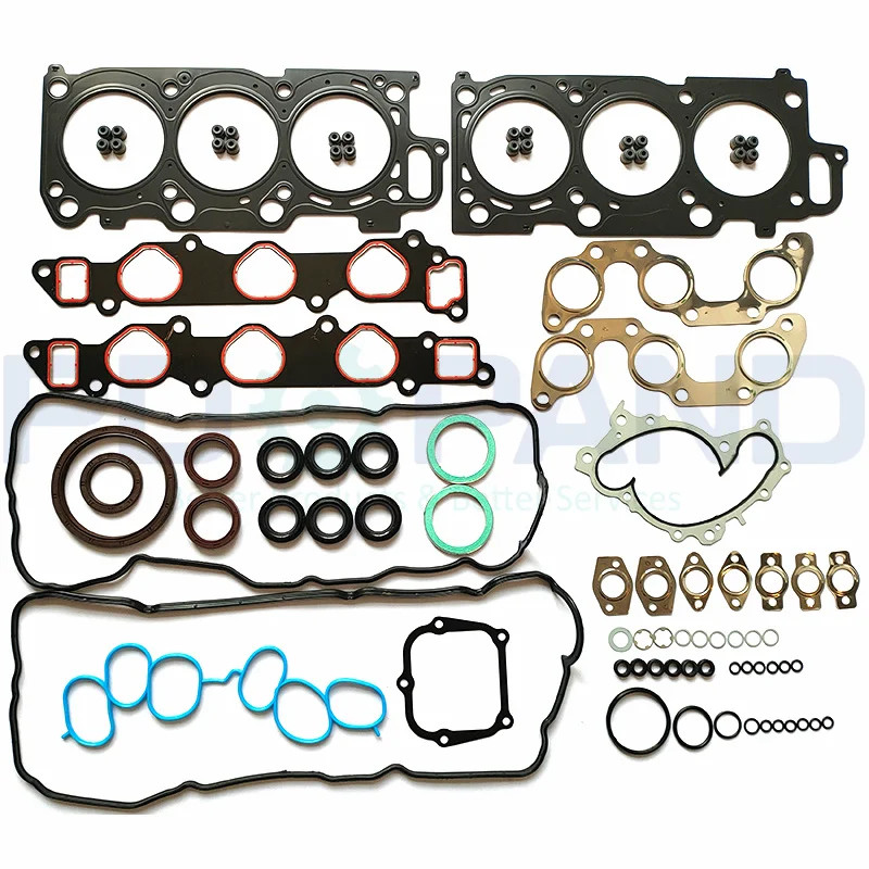 3MZ-FE Engine Overhaul Rebuilding Gasket kit 04111-20220 forToyota CAMRY Saloon SOLARA KLUGER SIENN