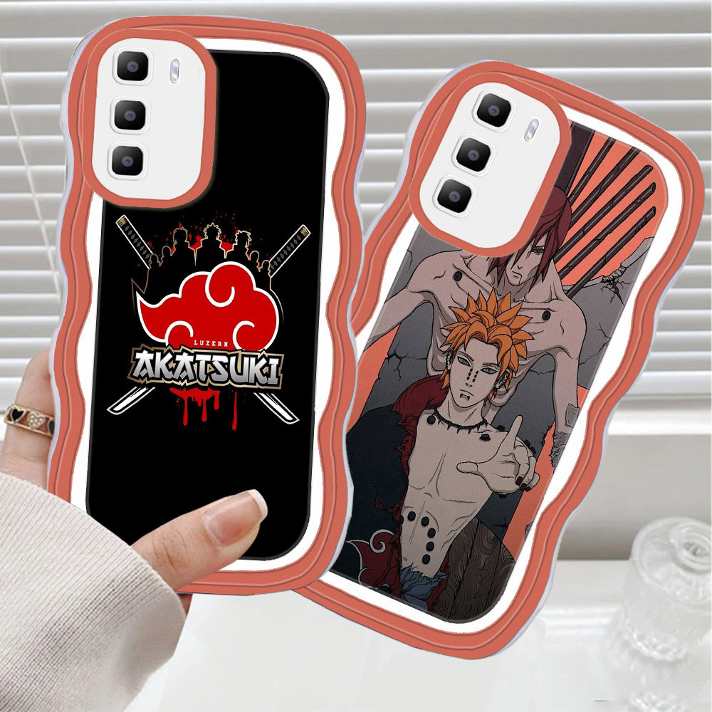 CA44 Akatsuki Naruto Casing สําหรับ ITEL S25 Ultra S23 RS4 City 100 เคสโทรศัพท์ TPU