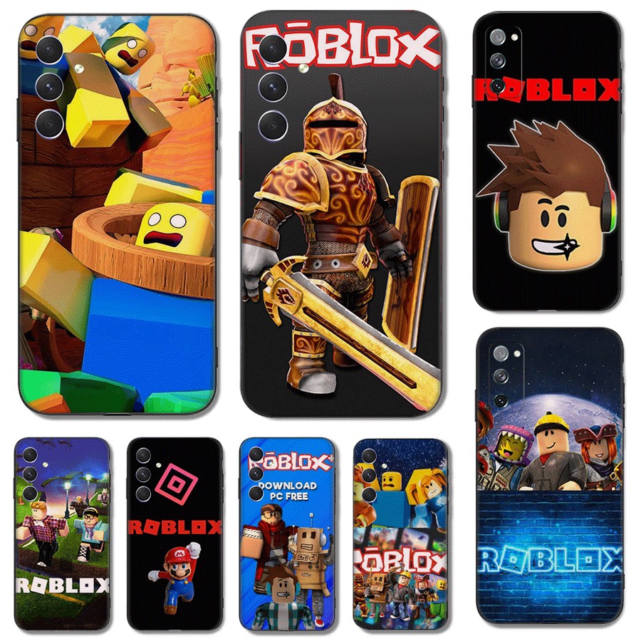Samsung J8 J4 J6 Plus หรือ J4 J6 Prime Roblox Game Spot TPU เคสโทรศัพท์มือถือแบบนิ่มสีดํา