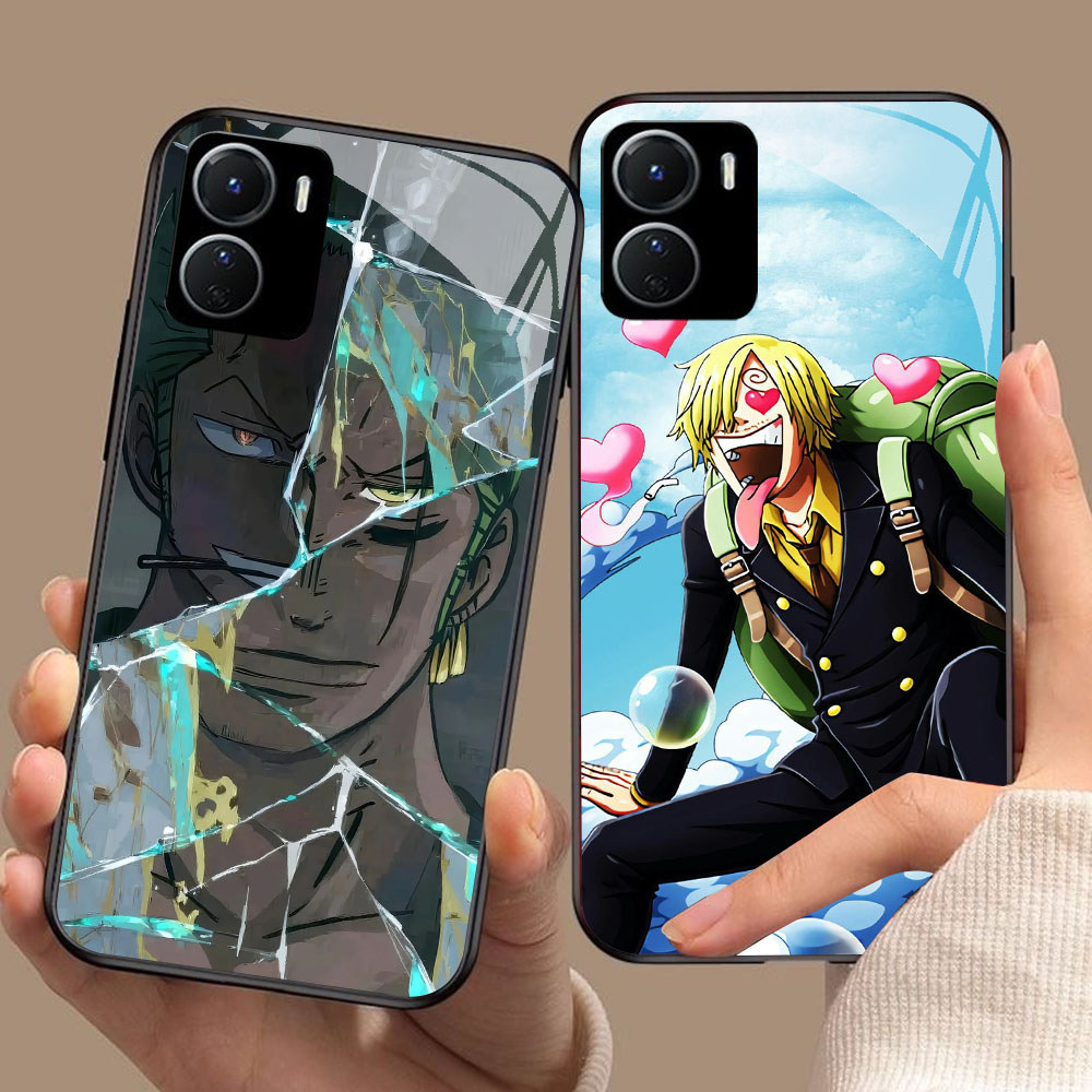YS-74 Monkey D Luffy HD Glass Casing สําหรับ VIVO Y16 Y15S Y01 Y56 Y36 Y27S Y15A Y36i Y17S iQOO Z9X 