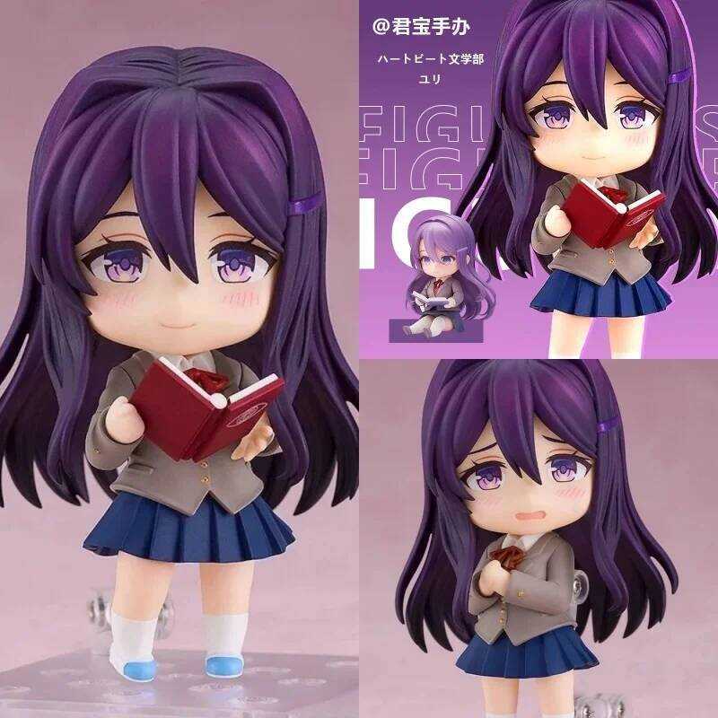 C #2283 Doki Literature Club Yuri Anime Girl Figure #1817 Monika Action Figure Nauki/Sayori Fig Mod