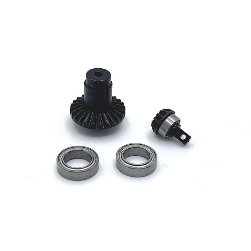 FMS 1/24 FCX24 Xiaoqi Buster Chevrolet K5 รีโมทคอนโทรลรถโลหะอัพเกรดสะพานเกียร์ PD