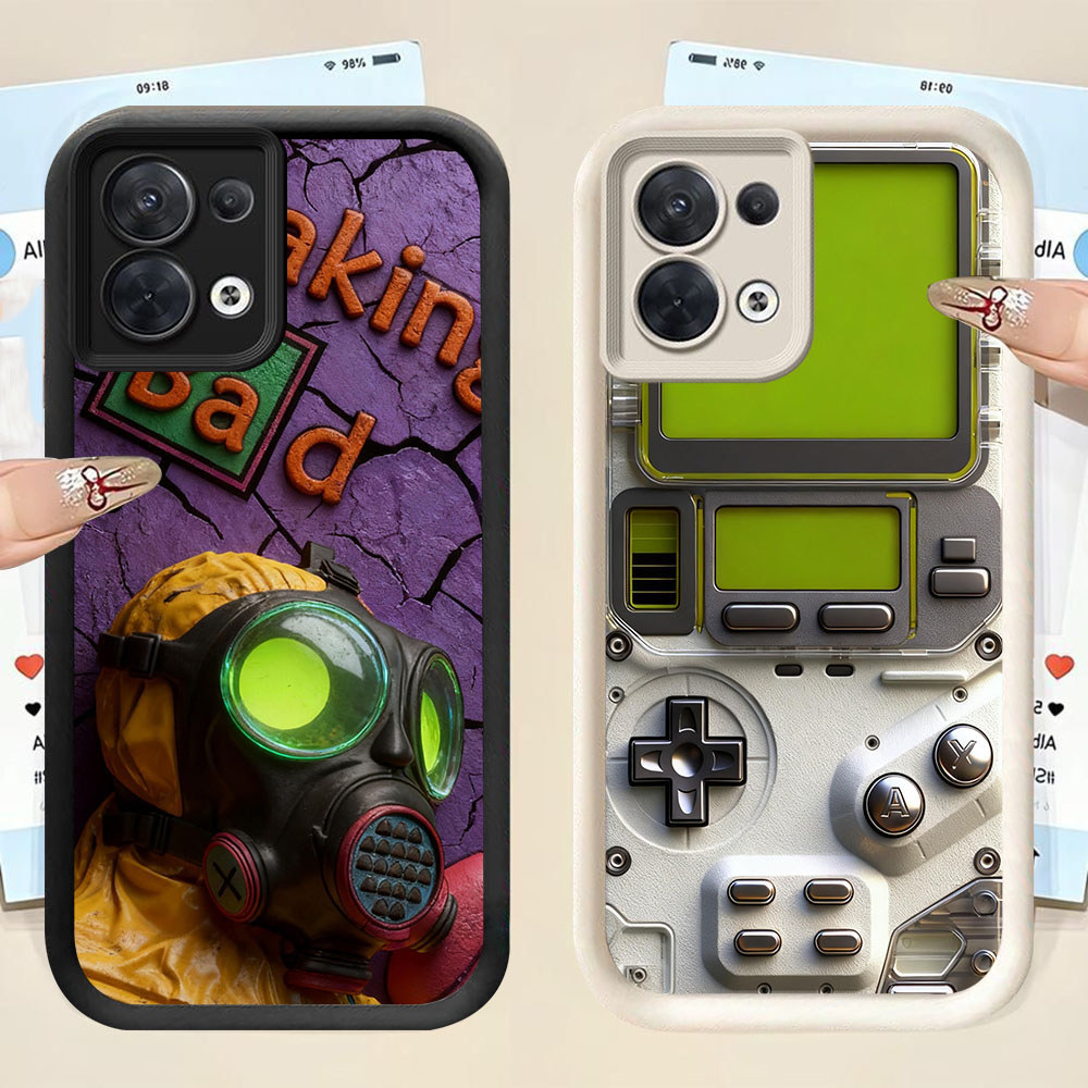 YS-66 Lego Robot เคสกันกระแทกสําหรับ OPPO A5X F21 F21S K9X Reno 7 8 13F ค้นหา X5 Lite Pro