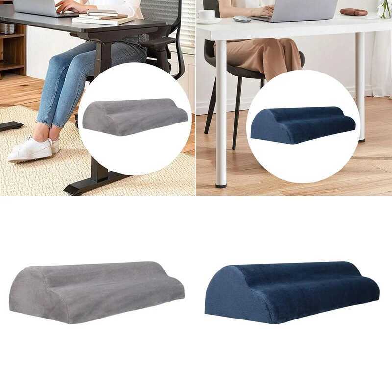 C Foot Rest Under Desk At Work Portable Ergonomic Leg Elevations Pillow Leg Rest Cushion For Travel