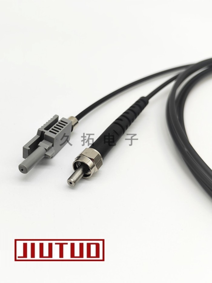 ^. SMA905-HFBR4503Z Connector Optical Fiber Jumper 980/1000um พลาสติกไฟเบอร์ออปติก AVAGO Optical Fib