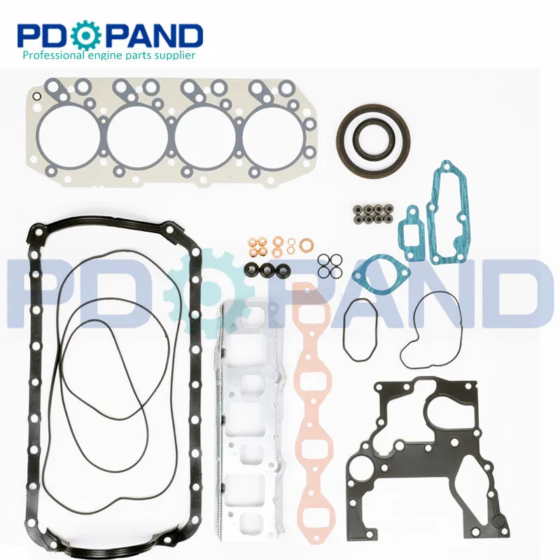 4JB1 4JB1T 4JB1-T Engine Full Rebuilding gasket set 5-87812725-0 For Isuzu PICK-UP 2800 ELF 250 NKR
