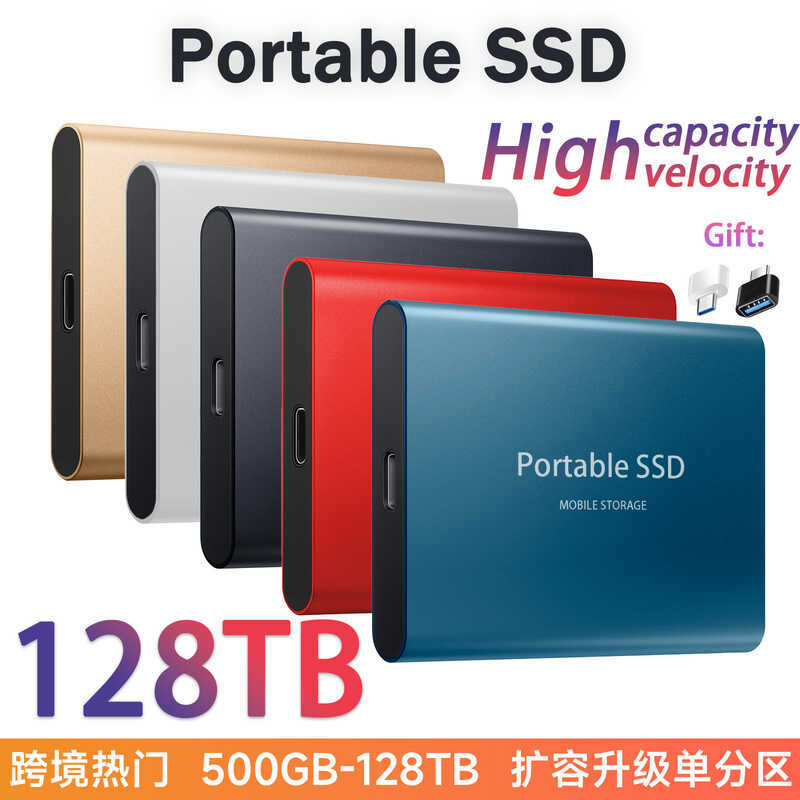 Mini 128T SSD Mobile Solid State 8TB 4T 2T 1T พิมพ์โลโก้อัพเกรดการค้าต่างประเทศ