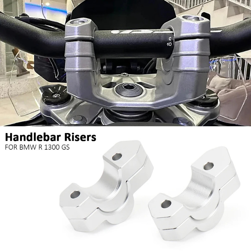 New For BMW R1300GS r1300gs R1300 GS R 1300 GS r 1300 gs Motorcycle Handlebar Riser Clamp Aluminum