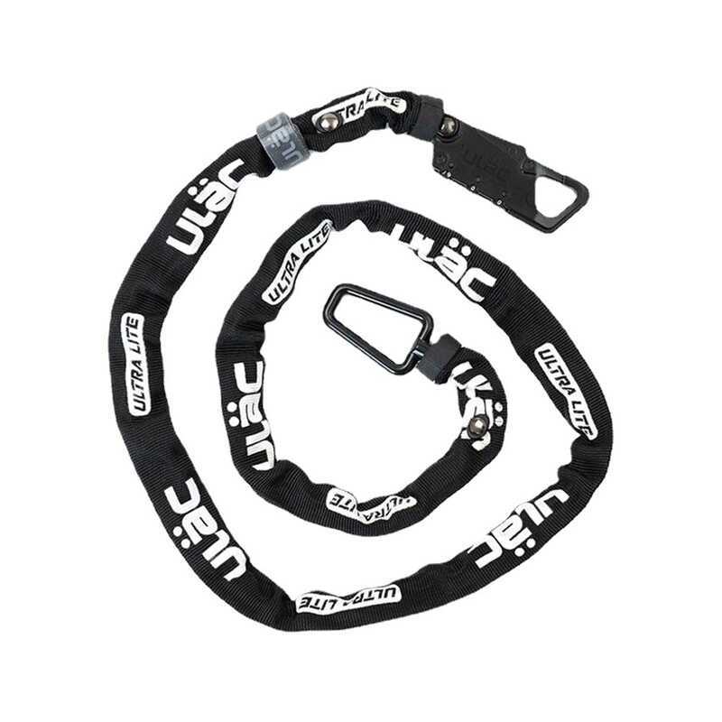 ULAC ULAC โซ่จักรยานรหัสล็อค Carabiner โซ่กันขโมย ล็อคแบบพกพา จักรยาน โซ่รถจักรยานยนต์
