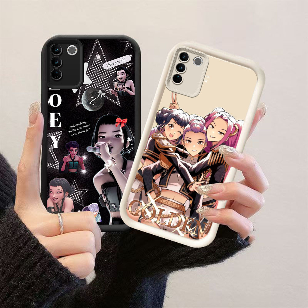 HK-49 Witch Hunter 2 ปลอกกันกระแทกสําหรับซิลิโคนสีดําและสีขาว VIVO V27E Y200e Y100 V29E V29 V27 Pro