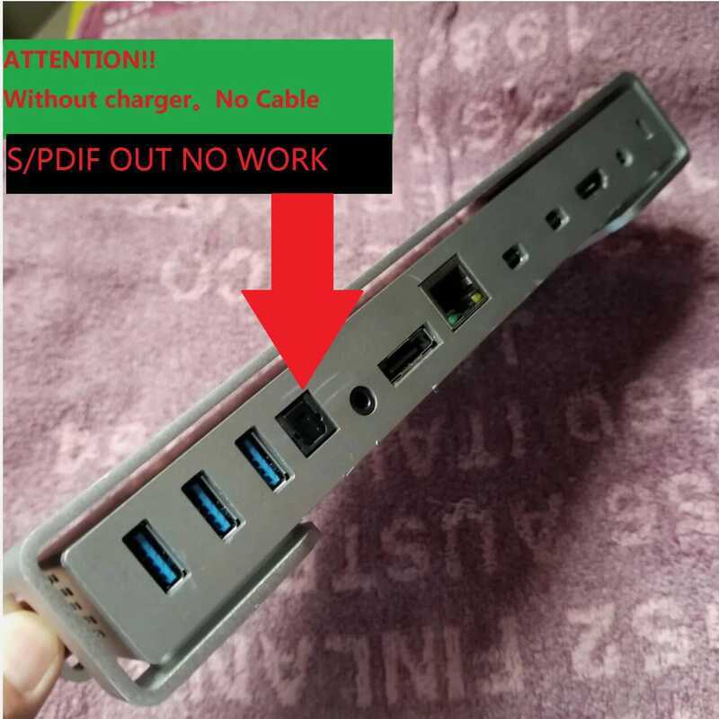 TB2DOCK4KDHC แท่นวาง สำหรับ WIN StarTech thunderbolt 2 เท่านั้น / แทนที่ f4u085/f4u055 S/PDIF OUT ไม