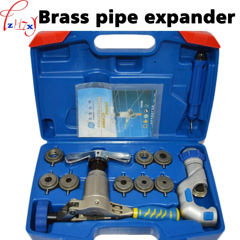 WK-519FT-L Brass Pipe Expander One-Piece Eccentric Copper Pipe Flaring Tool Kit Refrigeration Tools