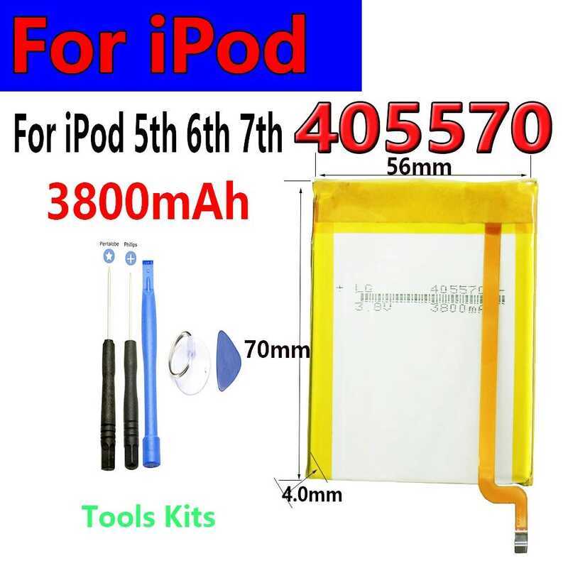 424090 405570 อัปเกรดแบตเตอรี่ SSD สำหรับ iPod 5th Video 30G 60G 80G 6th 7th Gen Classic 80gb 120gb