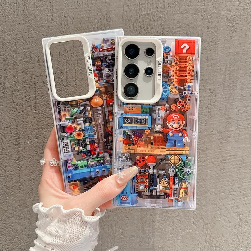 Mario Mechanical เคสโทรศัพท์สําหรับ iPhone 13 11 12 Pro Max X Xs Max Xr 7 8 Plus