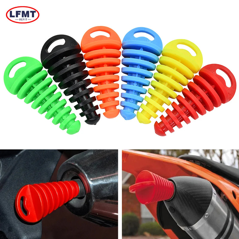 Motocross Tailpipe Rubber for Pcx 2022 Cbr250Rr Arrow Exhaust F900R Exhaust Exhaust 60Mm Exhaust Pi