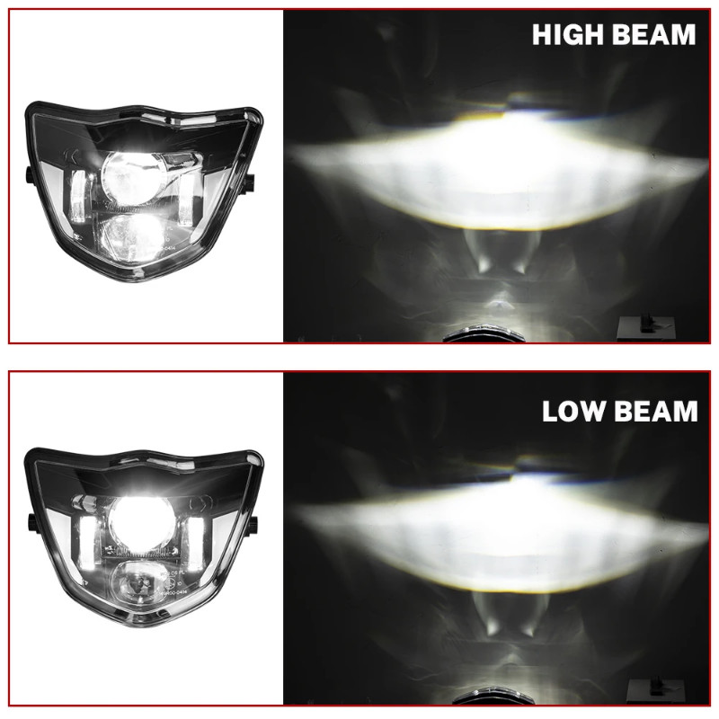 For YAMAHA WR250F 2014-2023 WR450F 2012-2024 Headlights Assembly WR 250F 450F High Low Beam IP67 E2