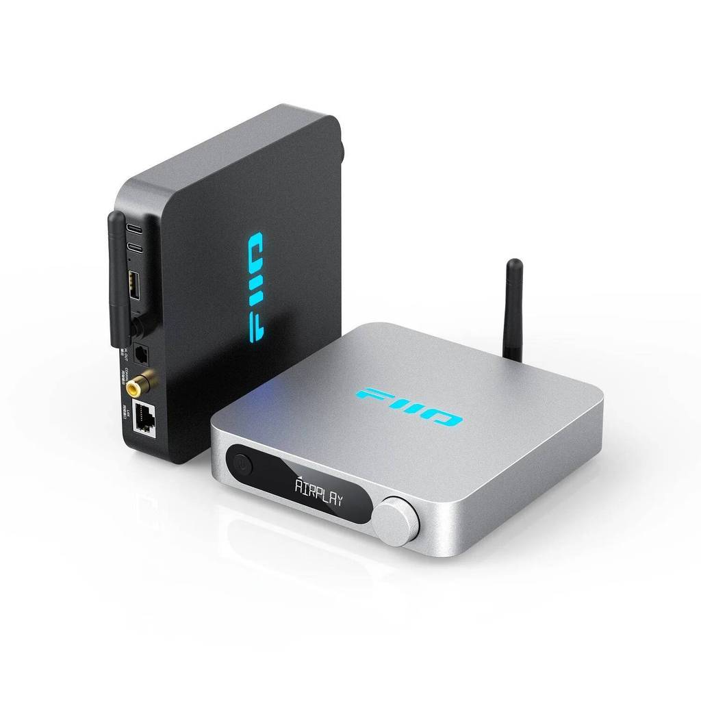 FiiO SR11 AirPlay Audio Streamer Receiver,WiFi Multiroom Streamer,Stream Hi-Res Audio จาก Spotify, M