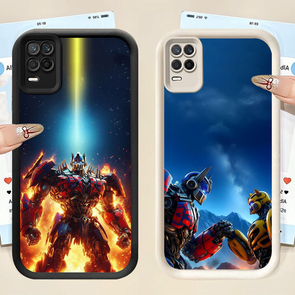 YS-95 Transformers เคสกันกระแทกสําหรับ OPPO A54 Realme 8 8S Q3 V13 Narzo 30 Pro