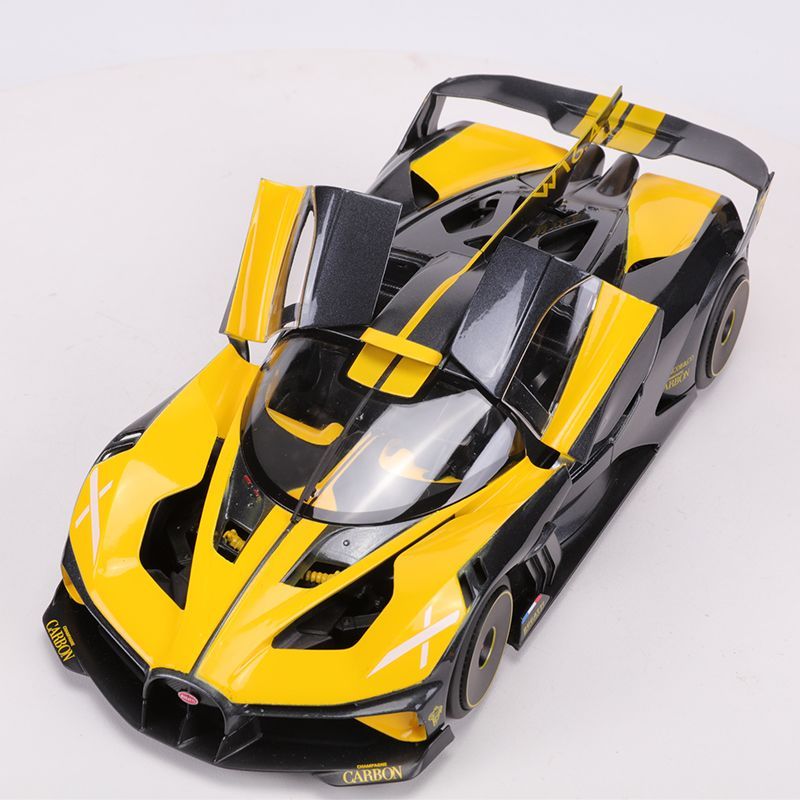 Burago Burago 1: 18 Bugatti Bolide Supercar Concept รถจําลองโลหะผสมรถรุ่นคอลเลกชัน