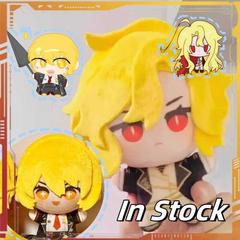 C 10Cm Limbus Company Cotton Plush Dolls COS Anime Figure Dante Don Quixote Sancho Mini Dolls DIY A