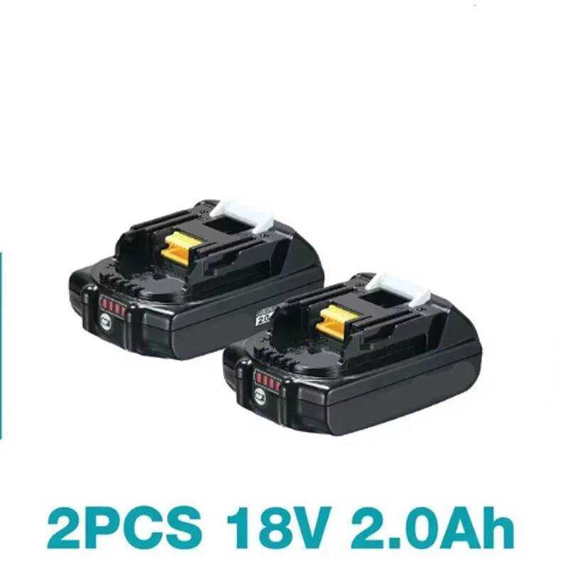 MAKITA แบตเตอรี่ลิเธียมไอออนแท้สำหรับ ขนาด 18V 2Ah-6Ah พร้อมตัวบ่งชี้สำหรับเครื่องมือไฟฟ้า Makita