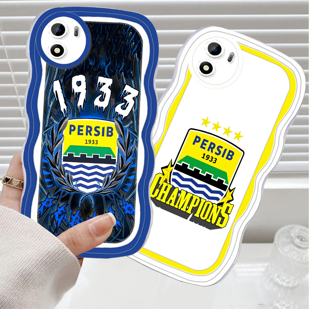 CA52 Persib Casing สําหรับ VIVO Y15s Y15a Y01 Y01a เคสโทรศัพท์ TPU