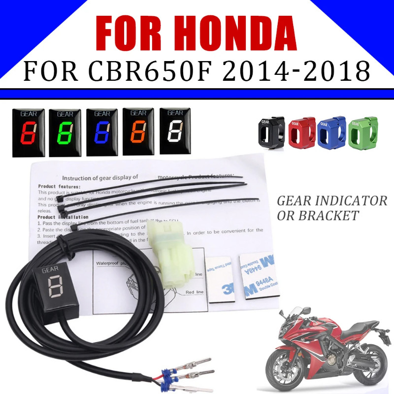 For Honda CBR 650 F CBR 650F CBR650 F CBR650F 2018 Motorcycle Accessories Gear Indicator Ecu Speed