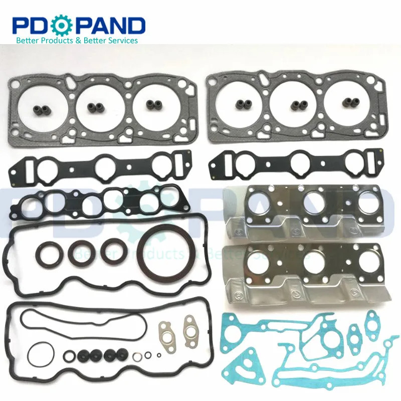 6G72 V33 Engine Complete Gasket Set MD997517 For Mitsubishi Pajero Shogun Montero Sigma/Debonair 3.